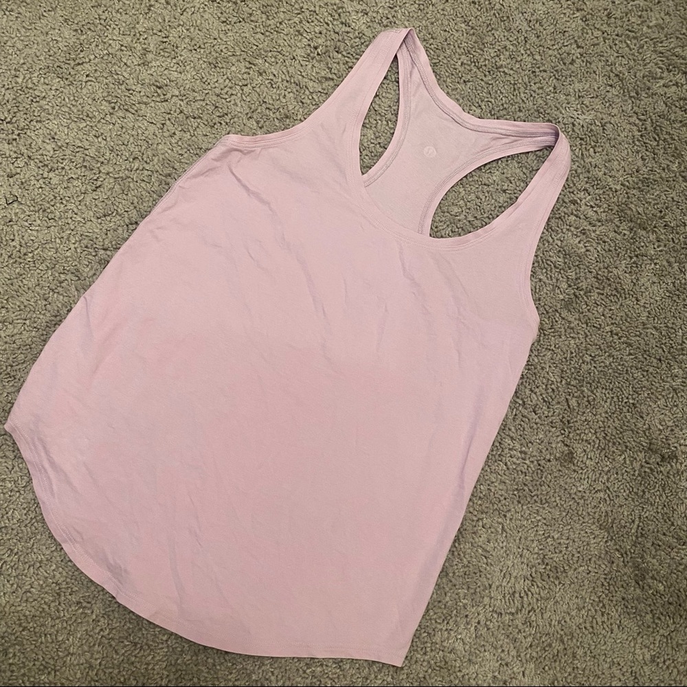 Lululemon Pink Workout Tank Size 4